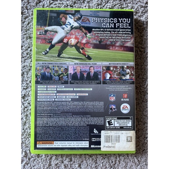 Madden NFL 13 - (Xbox 360, 2012) - Picture 3 of 3